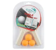 Set de paletas de ping pong + pelotas-BL434