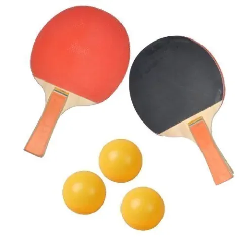 Set de paletas de ping pong + pelotas-BL435