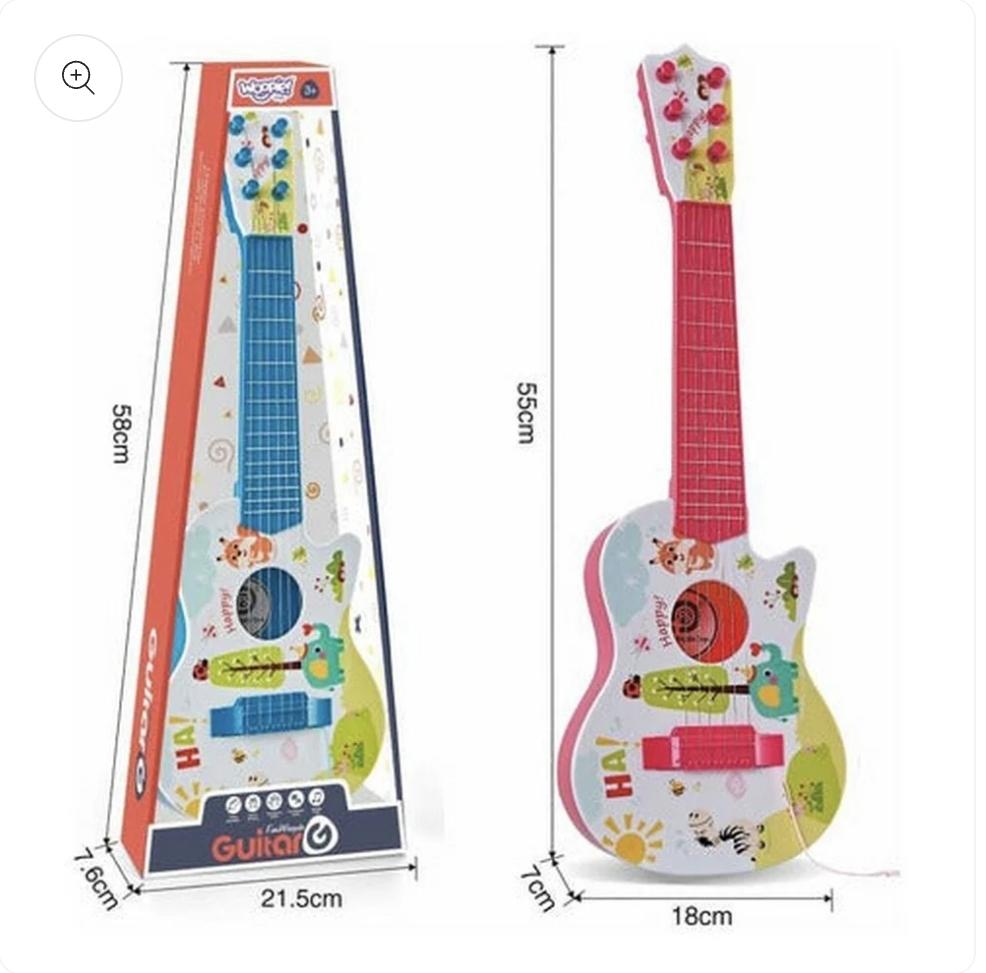 Guitarra musical animales y autos-BL242