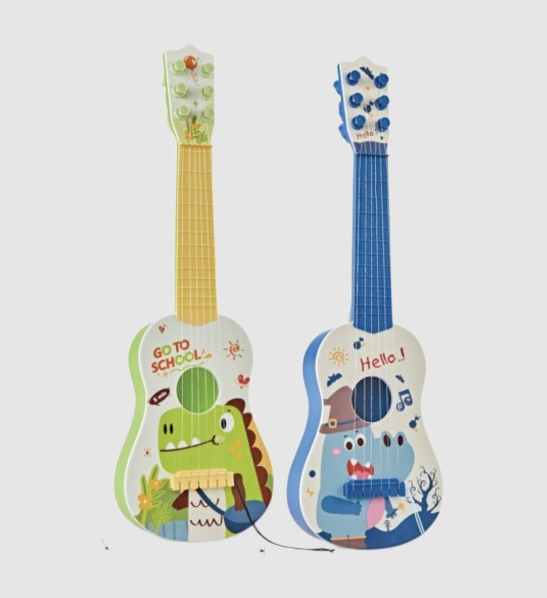 Guitarra musical cocodrilo y dinosaurio-BL243