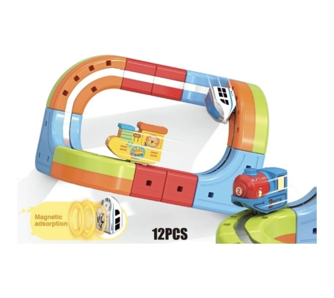 Pista de Tren magnetica 12pcs-BL192