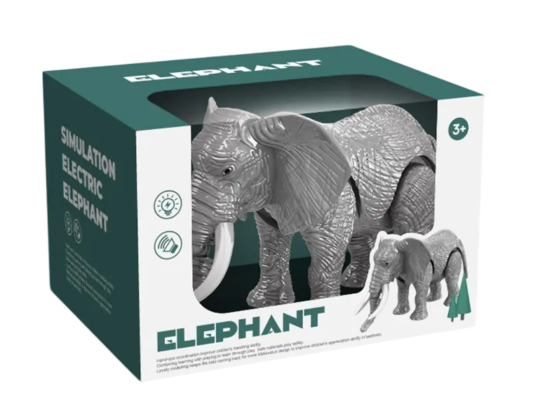 Elefante con luz y sonido-BL8846