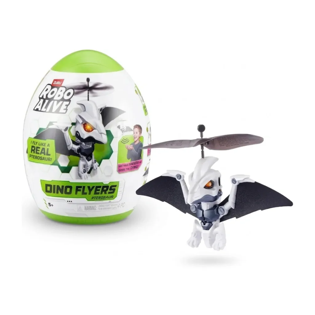 Robo Alive Huevo Sorpresa 20cm Dino Voladores-6093